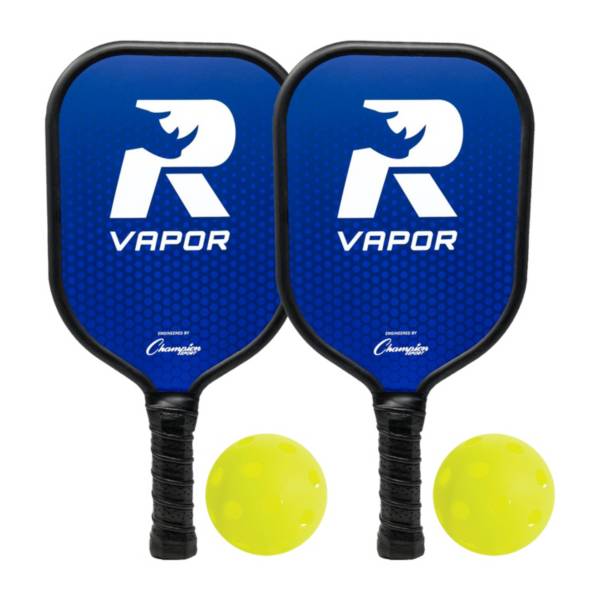 Champion Sports RHINO VAPORSET 2-player Pickleball Paddle Set