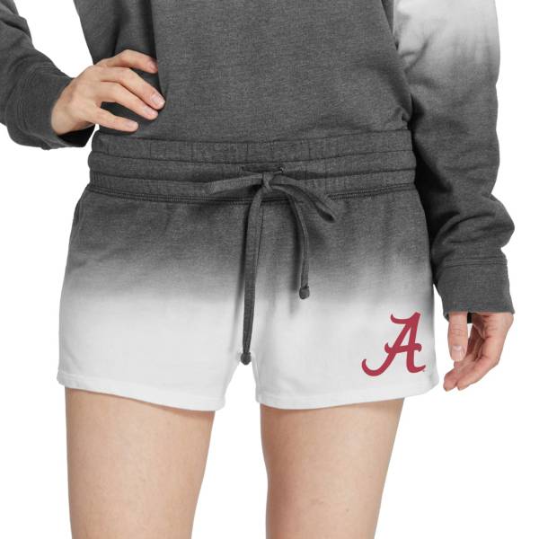 Concepts Sport Women's Alabama Crimson Tide Grey Terry Shorts