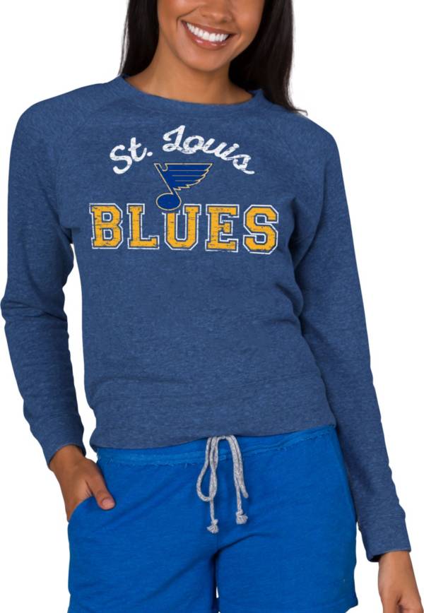 Concepts Sport Women's St. Louis Blues Mainstream Navy T-Shirt