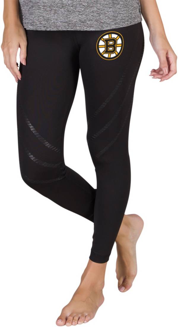 Concepts Sport Women's Boston Bruins Lineup Black Leggings