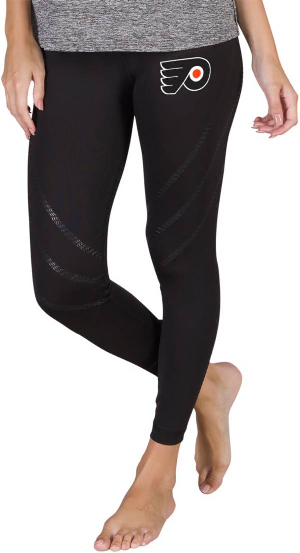 Concepts Sport Women's Philadelphia Flyers Lineup Black Leggings