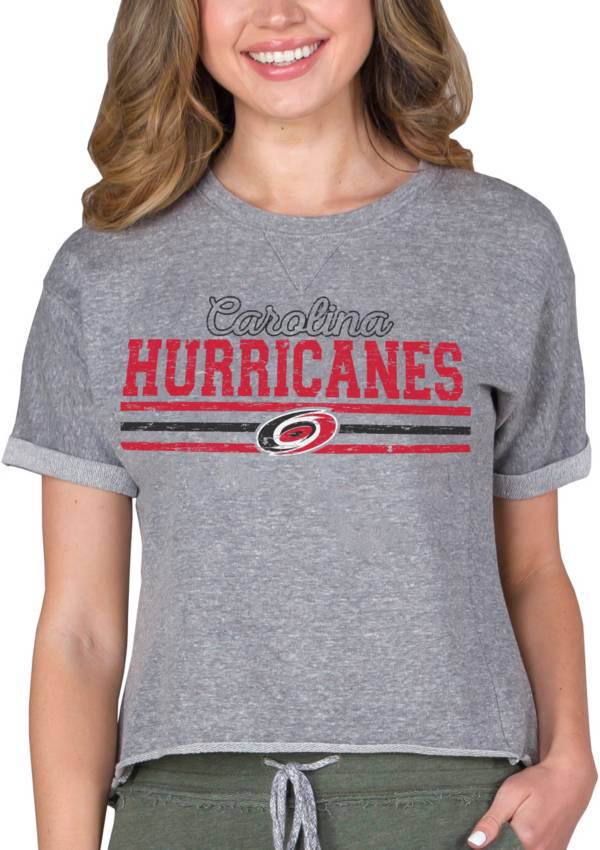 Concepts Sport Women's Carolina Hurricanes Mainstream Grey T-Shirt