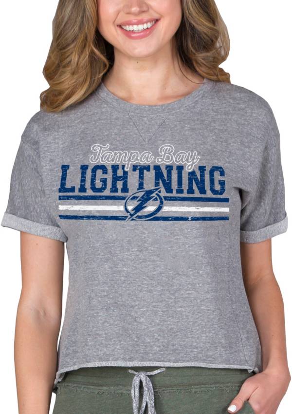Concepts Sport Women's Tampa Bay Lightning Mainstream Grey T-Shirt product image