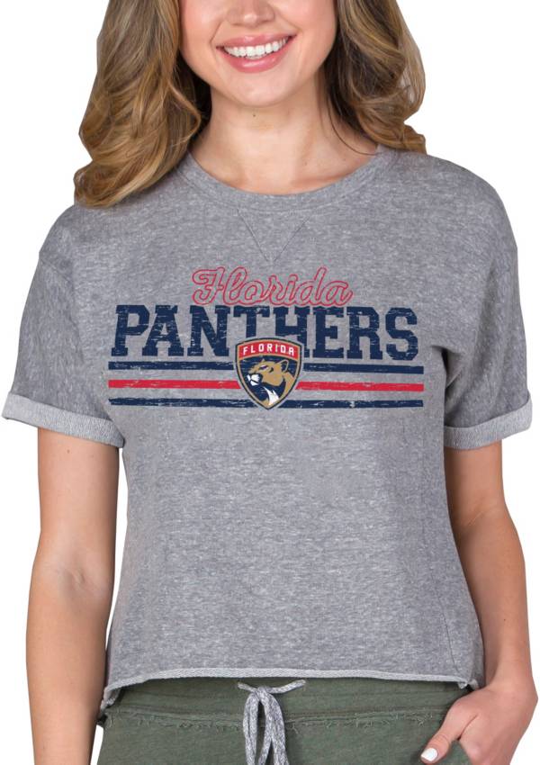 Concepts Sport Women's Florida Panthers Mainstream Navy T-Shirt