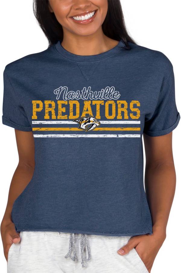 Concepts Sport Women's Nashville Predators Mainstream Navy T-Shirt