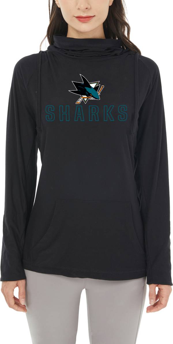 Concepts Sport Women's San Jose Sharks Flagship Black Pullover Hoodie product image