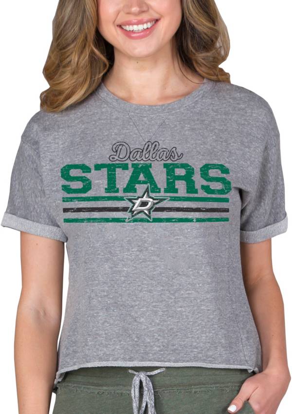 Concepts Sport Women's Dallas Stars Mainstream Grey T-Shirt