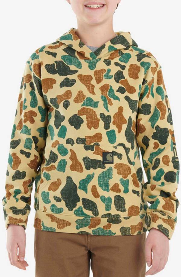 Carhartt Boys' Long-Sleeve Camo Sweatshirt product image