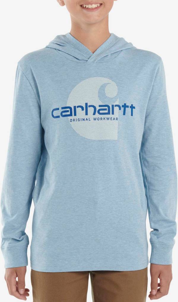 Carhartt Boys' Long Sleeve Hooded Graphic Shirt product image