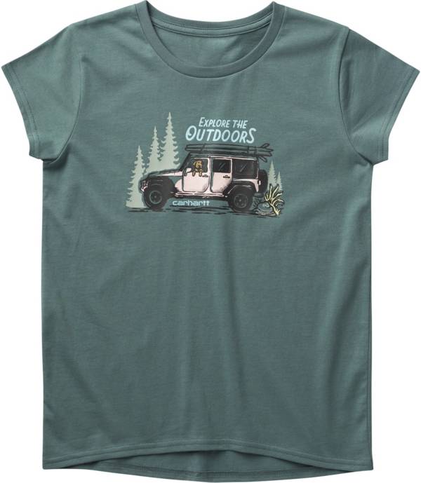 Carhartt Girls' Short Sleeve Crewneck Explore T-Shirt product image