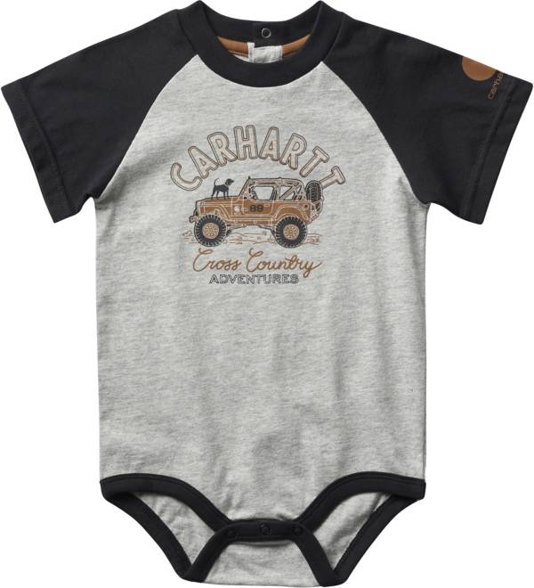 Carhartt Infant Boys' Short Sleeve Cross-Country Graphic Onesie