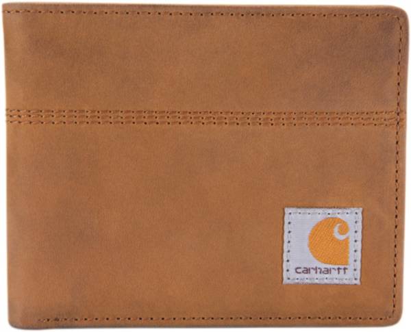 Carhartt Men's Saddle Leather Bifold Wallet