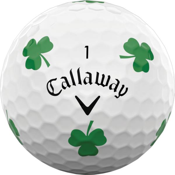 Callaway 2022 Chrome Soft Truvis Shamrock Single Golf Ball