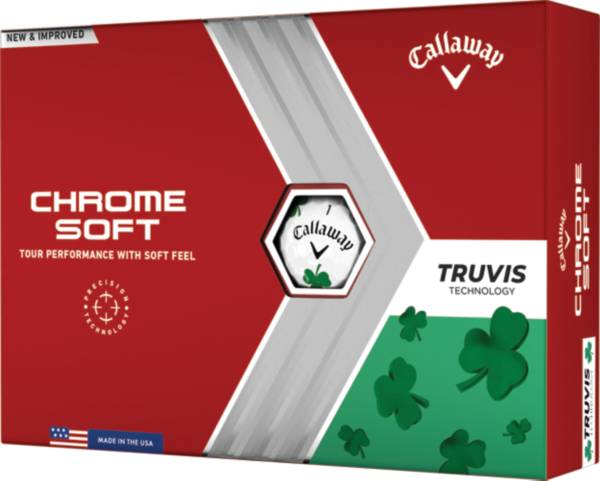Callaway 2022 Chrome Soft Truvis Shamrock Golf Balls