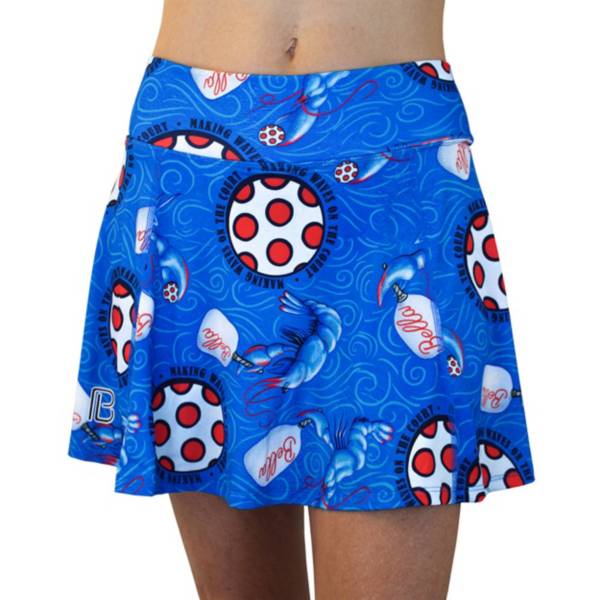 Pickleball Bella Women's Lobster Monster A-Line Skirt