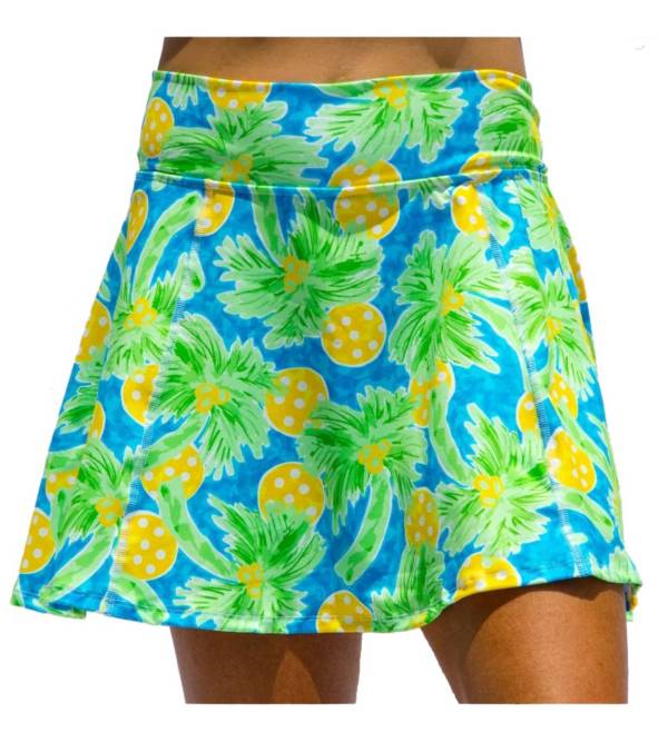 Pickleball Bella Women's Palms 1 A-Line Skirt