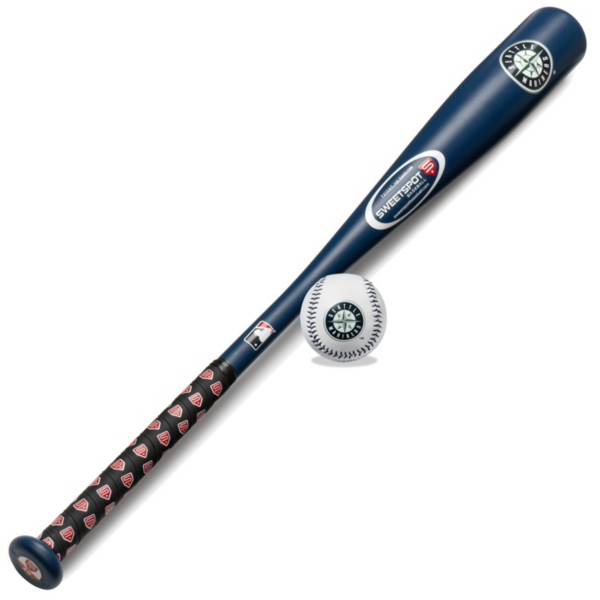 SweetSpot Baseball Seattle Mariners 32” Senior Bat and Spaseball Combo product image