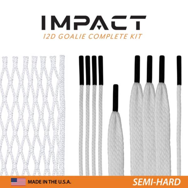 East Coast Dyes Impact Lacrosse Goalie Semi-Hard Mesh Complete Kit product image