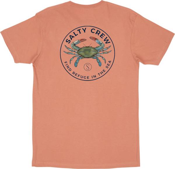 Salty Crew Men's Blue Crabber Premium Short Sleeve T-Shirt