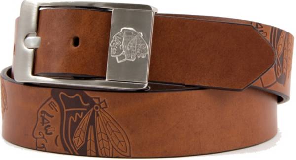 Eagles Wings Men's Chicago Blackgawks Leather Belt