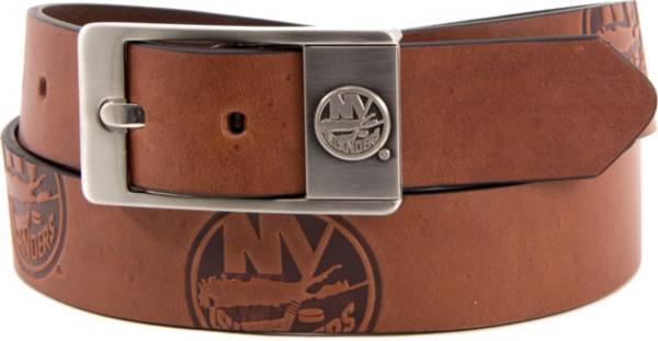 Eagles Wings Men's New York Islanders Leather Belt