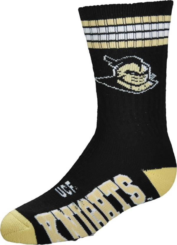 For Bare Feet Youth UCF Knights 4-Stripe Deuce Socks