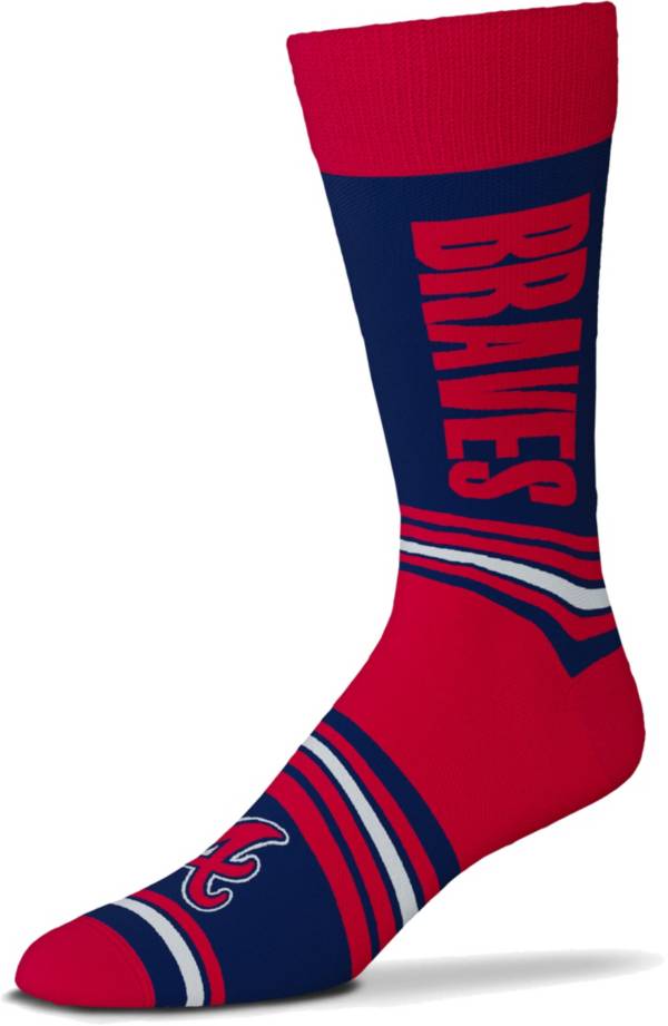 For Bare Feet Atlanta Braves Go Team Socks