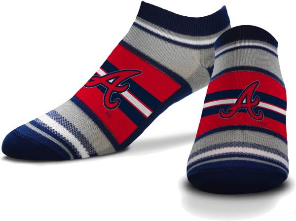 For Bare Feet Atlanta Braves Streak Socks product image