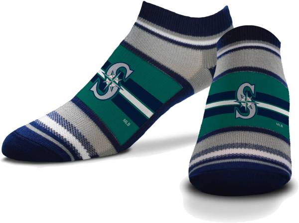 For Bare Feet Seattle Mariners Streak Socks