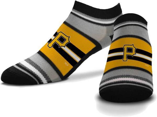 For Bare Feet Pittsburgh Pirates Streak Socks