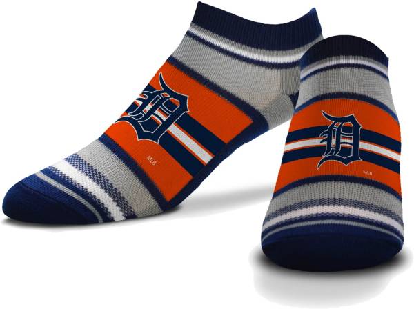 For Bare Feet Detroit Tigers Streak Socks