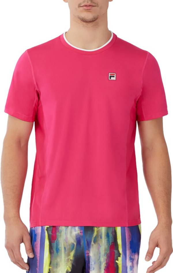 FILA Men's Center Court Short Sleeve Crewneck