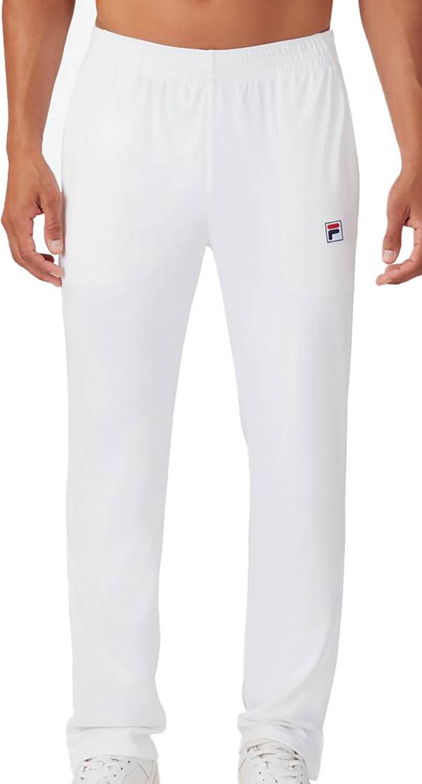 Fila Men's White Line Track Pants