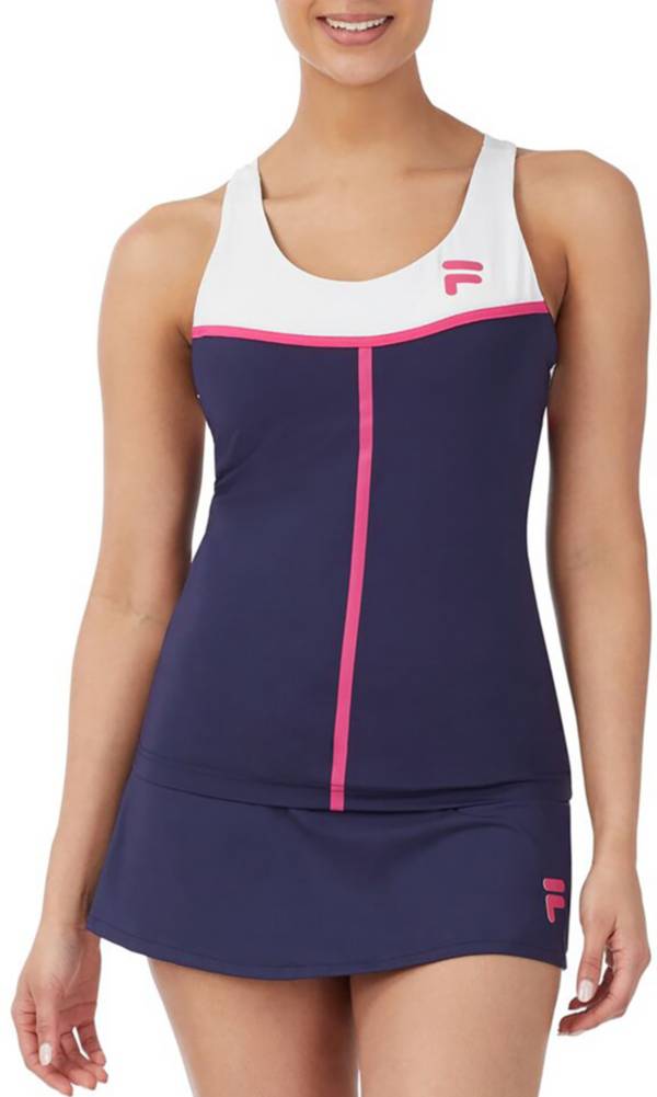 FILA Women's Bevans Park Laser Racerback Tennis Tank Top