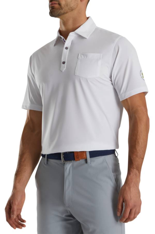 FootJoy Men's 2022 U.S. Open Stretch Lisle Pocket Golf Polo