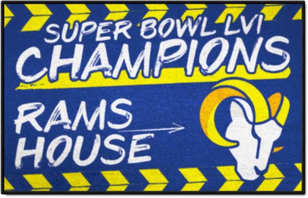 FANMATS 2021 Super Bowl LVI Champions Los Angeles Rams Starter Mat product image