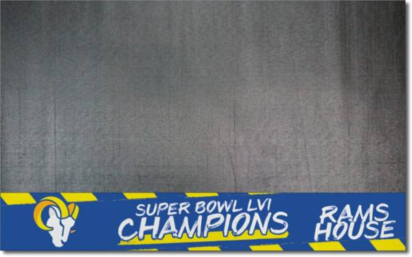 FANMATS 2021 Super Bowl LVI Champions Los Angeles Rams Heavy Duty Vinyl Grill Mat product image