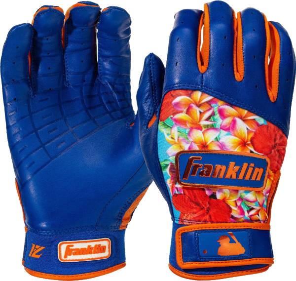 Franklin Adult Pro Classic Lindor Royal Floral Batting Gloves