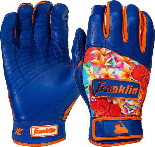 Franklin Adult Pro Classic Lindor Royal Floral Batting Gloves product image