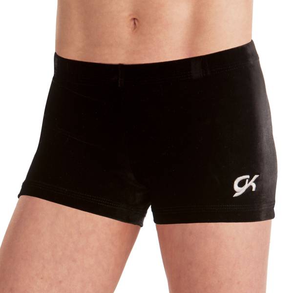 GK Elite Women's Velvet Micro Mini Workout Shorts product image