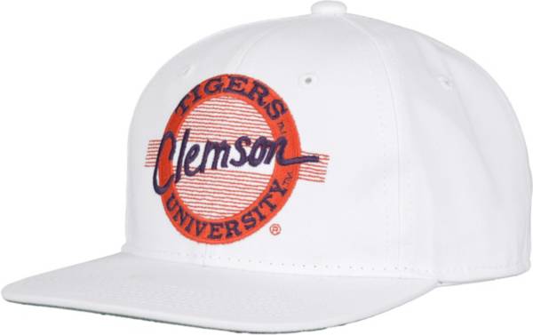 The Game Men's Clemson Tigers White Circle Adjustable Hat product image