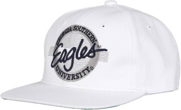 The Game Men's Georgia Southern Eagles White Circle Adjustable Hat