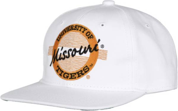 The Game Men's Missouri Tigers White Circle Adjustable Hat