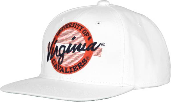 The Game Men's Virginia Cavaliers White Circle Adjustable Hat