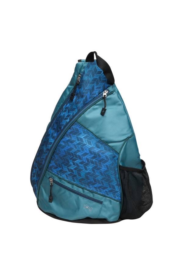 Glove It Women's Teal Chevron Pickleball Bag