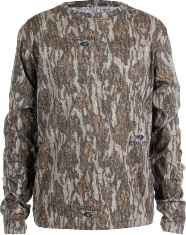 Habit Men's Bear Cave Camo Long Sleeve Hunting Shirt