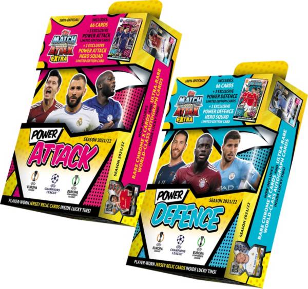 Topps 2022 Match Attax Champions League UEFA Extra Midi Tin Value Box