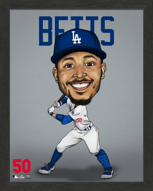 Highland Mint Los Angeles Dodgers Mookie Betts Dynamo Framed Photo