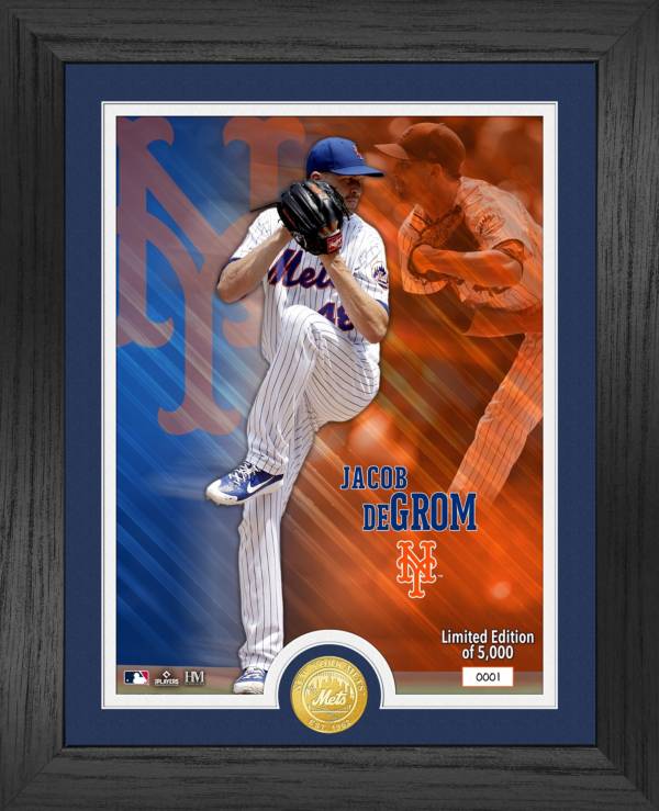 Highland Mint New York Mets Jacob deGrom Bronze Coin Photo Mint