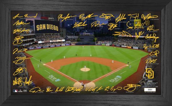Highland Mint San Diego Padres Signature Framed Field Print product image